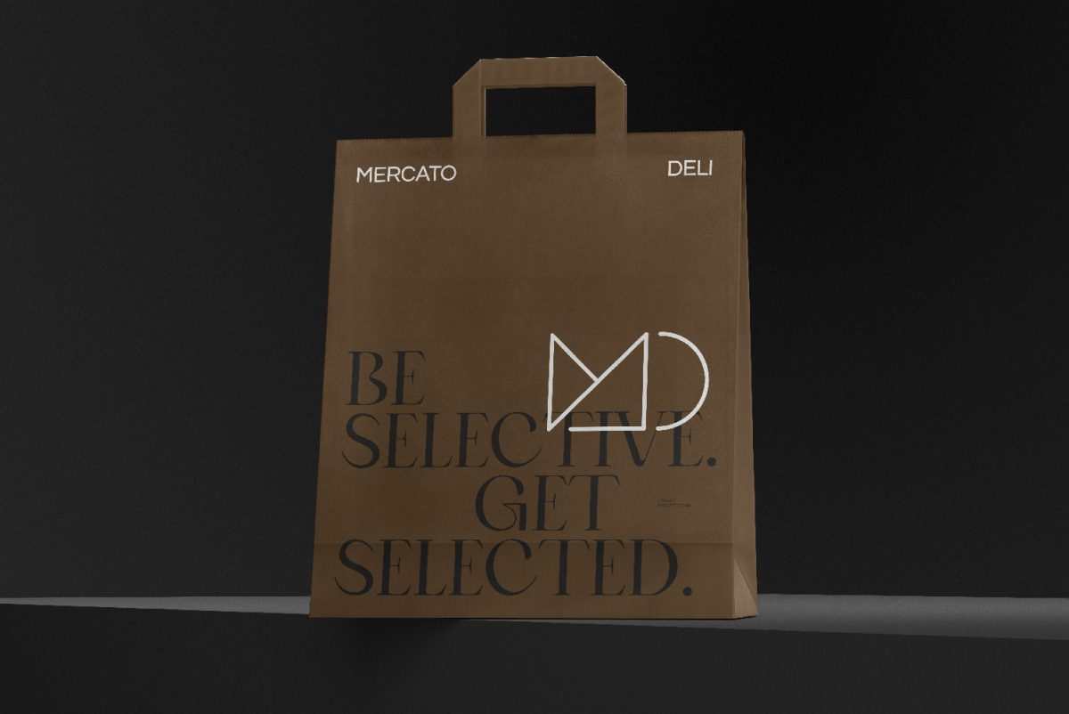 howdy design family branding for mercato deli